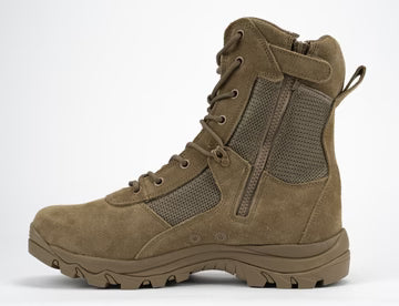 8" CoolMax Ryno Gear Tactical Combat Boots (Coyote)