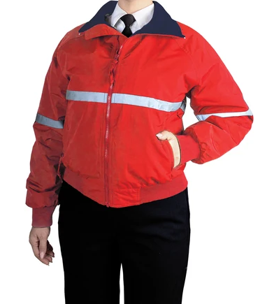 Men's Three Season Jacket with Reflective Taping