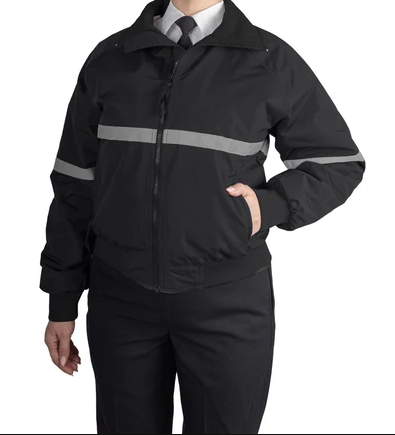 Men's Three Season Jacket with Reflective Taping