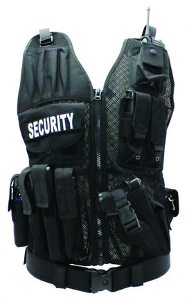 Tactical Security Vest – Multi Pocket Utility Workwear - starsuniform