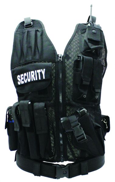 Tactical Security Vest – Multi Pocket Utility Workwear - starsuniform