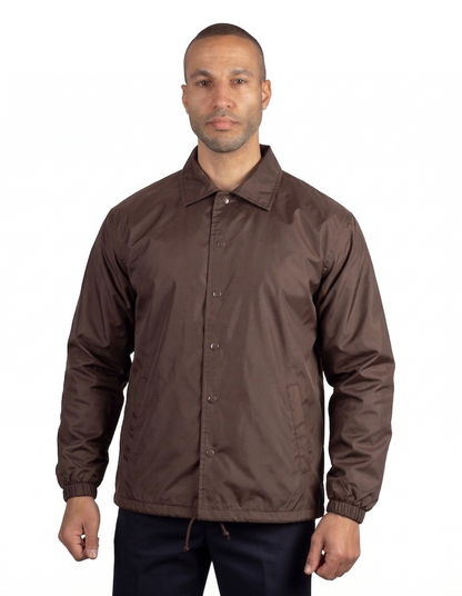 Plain Windbreakers - Brown