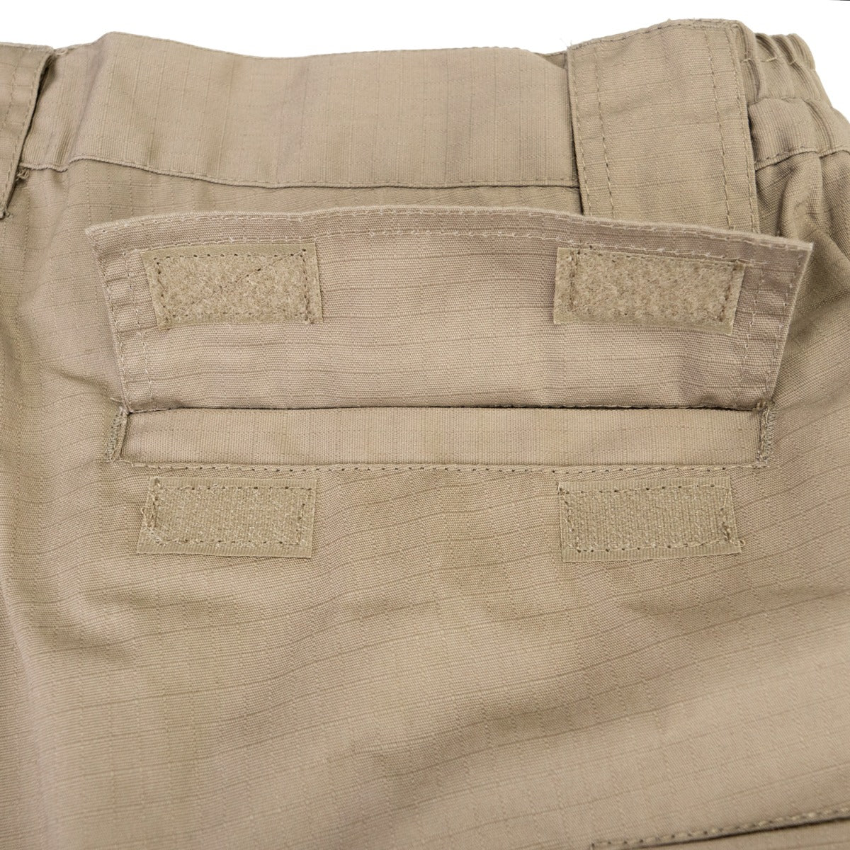 Tactical Training Trousers - back pocket velcro detail