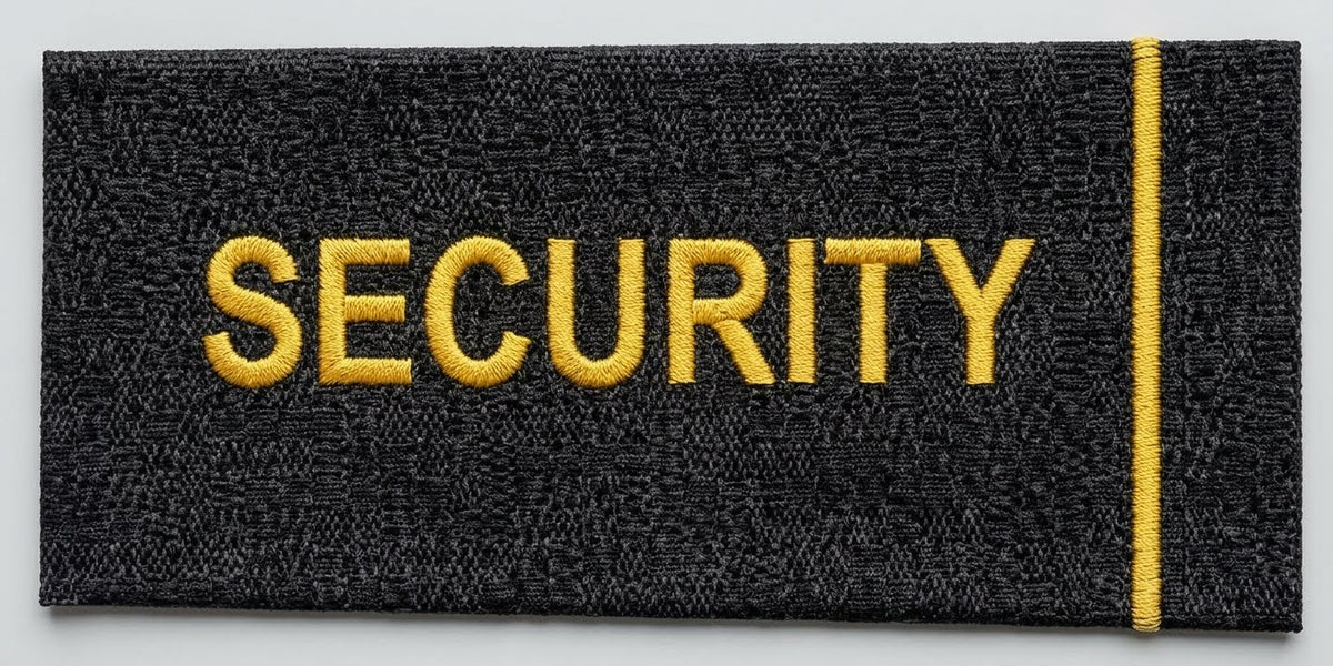 Stars Uniform Slip-On Security Epaulets for Shirts & Jackets (Pair)