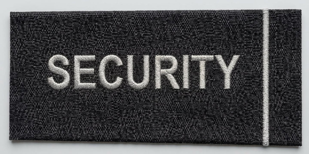 Stars Uniform Slip-On Security Epaulets for Shirts & Jackets (Pair)