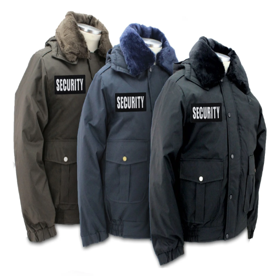 All Season Deluxe Bomber Jacket with Reflective Security ID product image