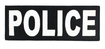 White Reflective Emblem