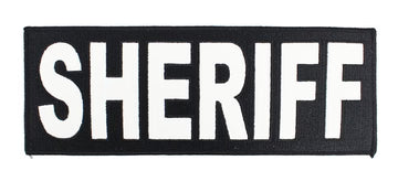 White Reflective Emblem