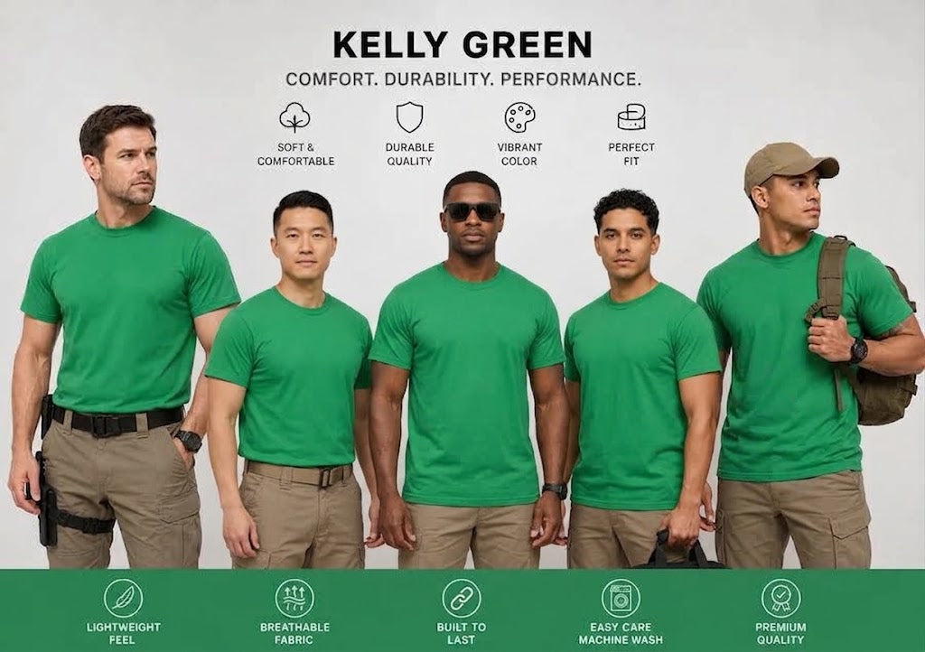 Plain Poly Cotton Short Sleeves T Shirts