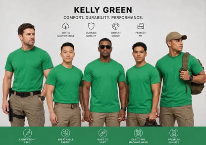 Plain Poly Cotton Short Sleeves T Shirts