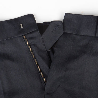 Polyester Elastique Weave Uniform Slacks - Front closure detail