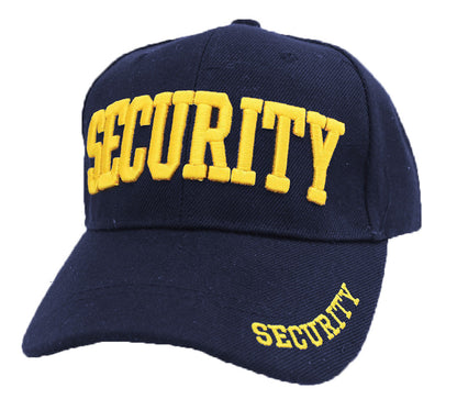 Premium Hat C - Navy Blue / Security ID (Gold)