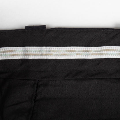 Polyester Elastique Weave Uniform Slacks - Snugtex waistband interlining detail