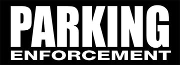 White Reflective Emblem