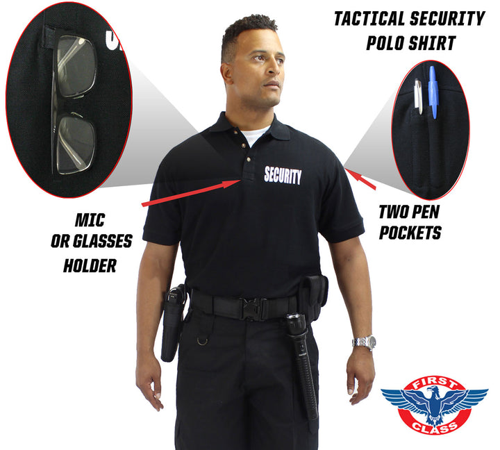 Stars Uniform Tactical Security Polo Shirts