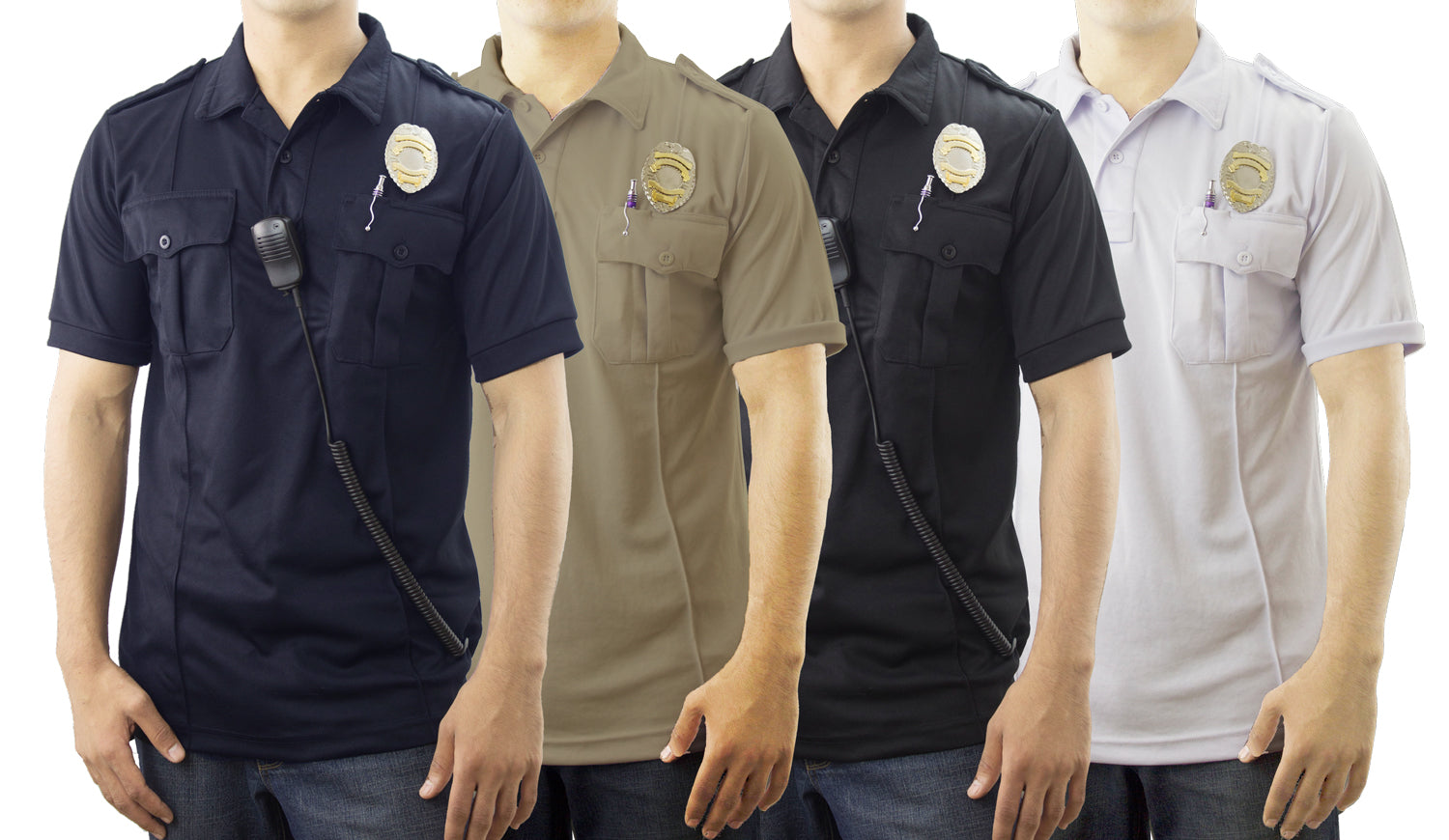 Stars Uniform Pro-Dry Polo Shirt with Two Pockets