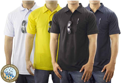 Stars Uniform Pro-Dry Polo Shirt with One Pocket