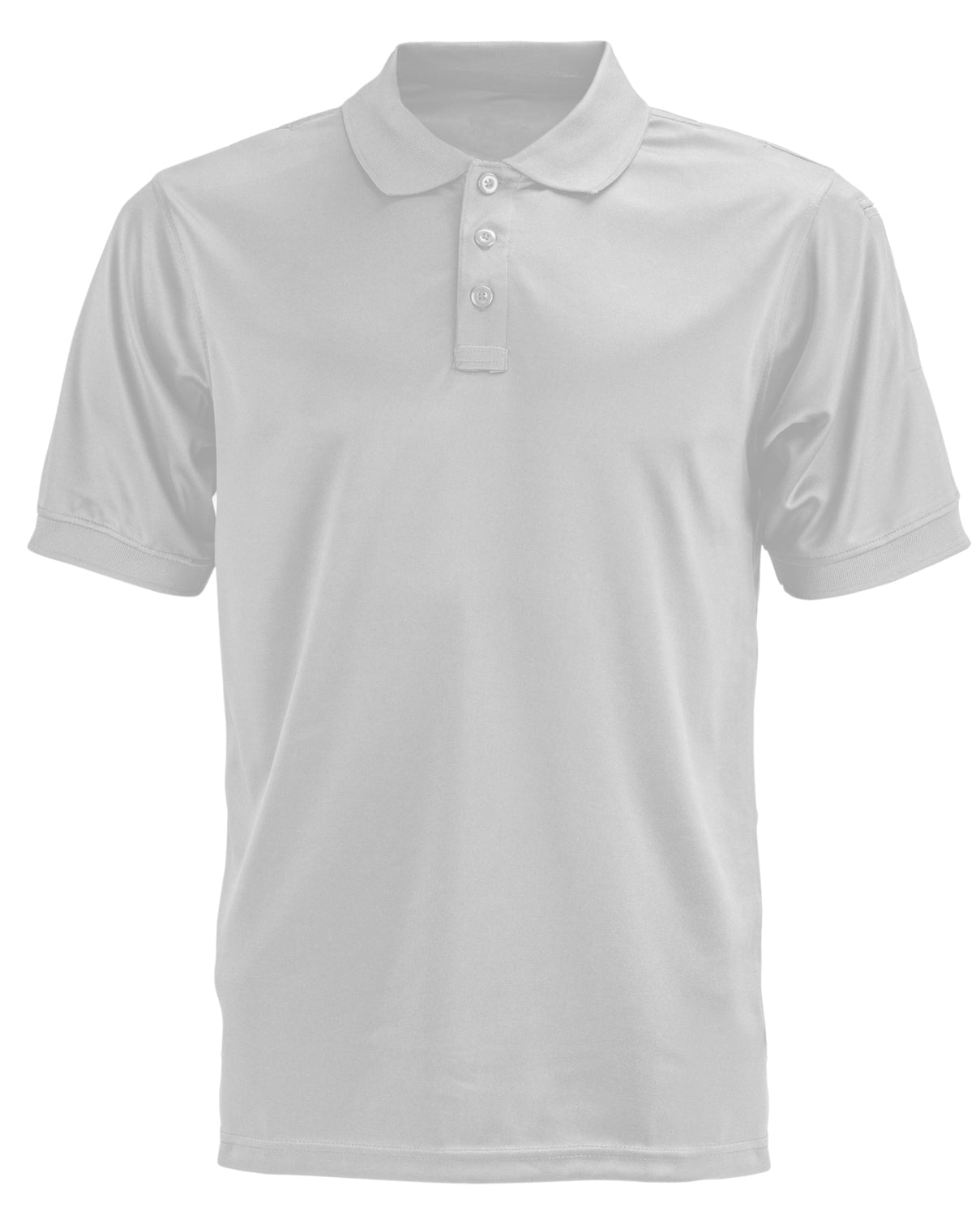 Polyester Tactical Performance Polo Shirt - White