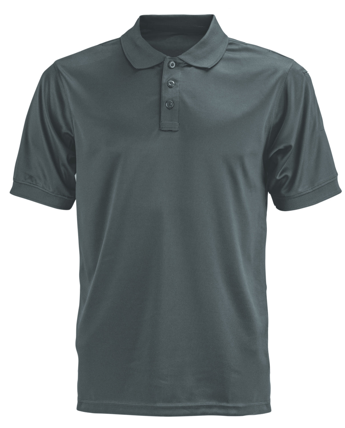 Polyester Tactical Performance Polo Shirt - Dark Gray