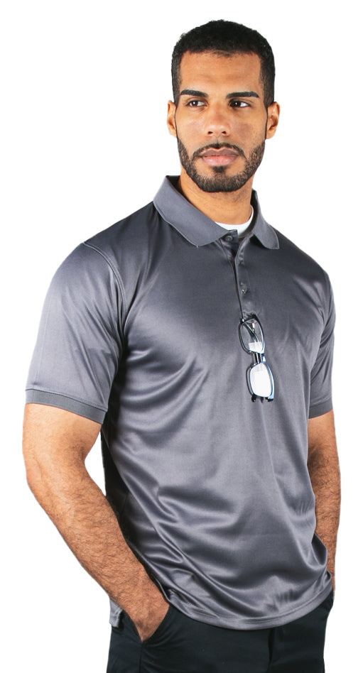 Polyester Tactical Performance Polo Shirt - Model view