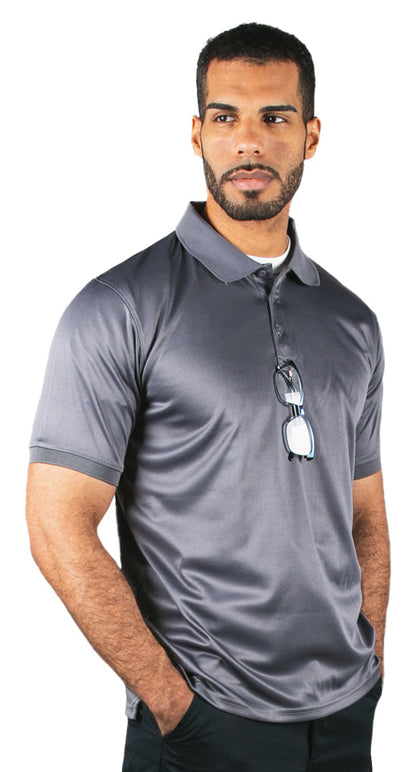 Polyester Tactical Performance Polo Shirt - Model view