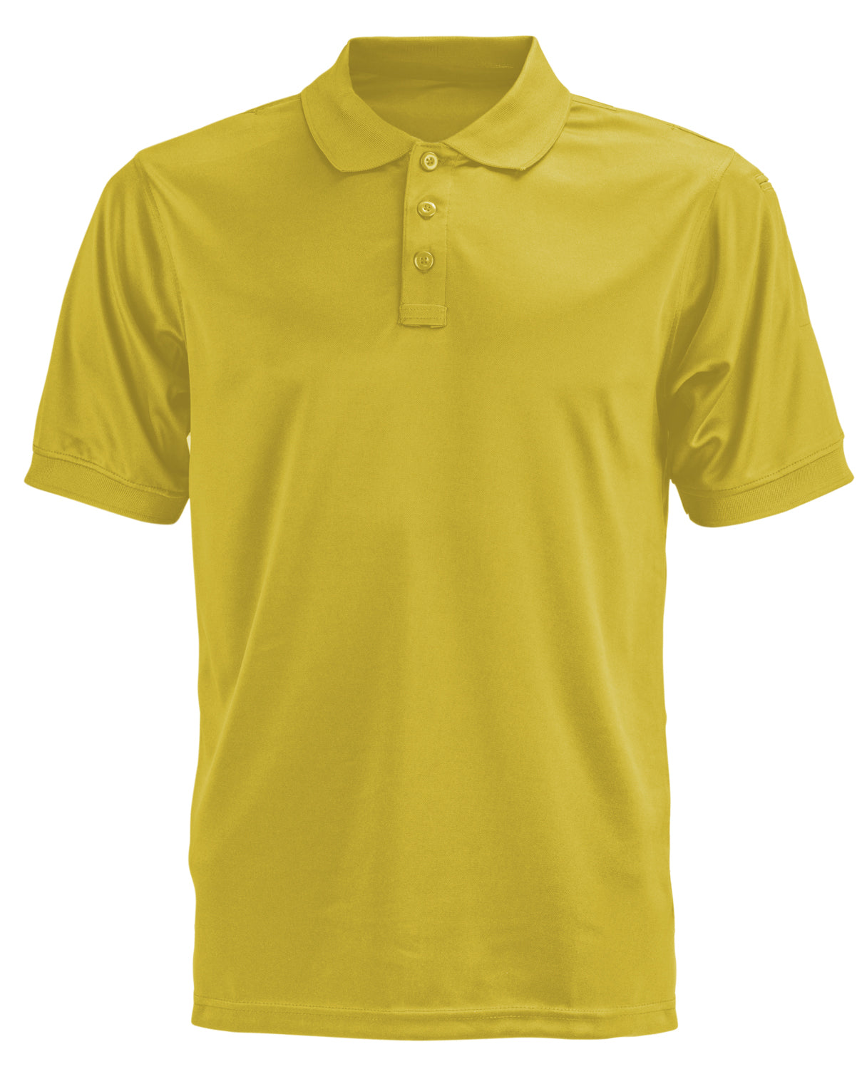 Polyester Tactical Performance Polo Shirt - Yellow