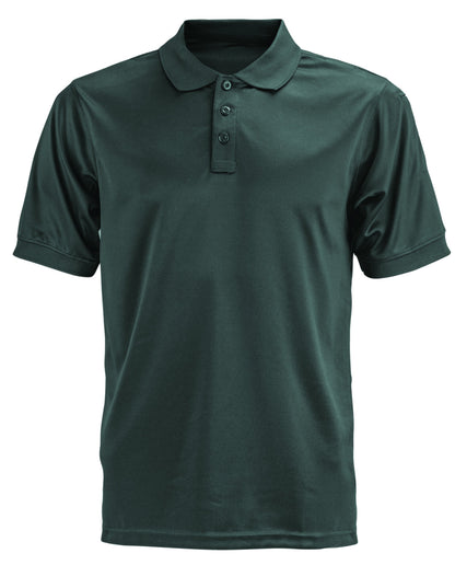 Polyester Tactical Performance Polo Shirt - Green