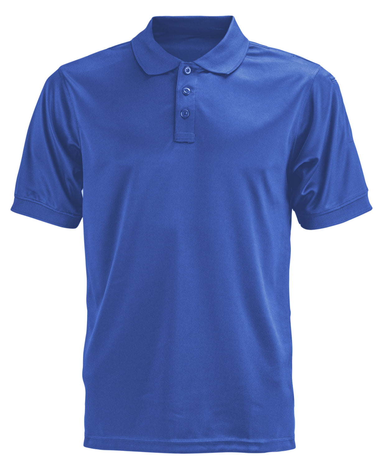 Polyester Tactical Performance Polo Shirt - Royal Blue