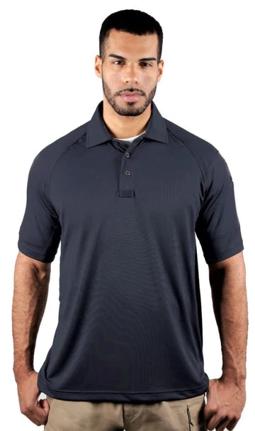 Tactical Jersey Knit Short Sleeve Polo Shirt