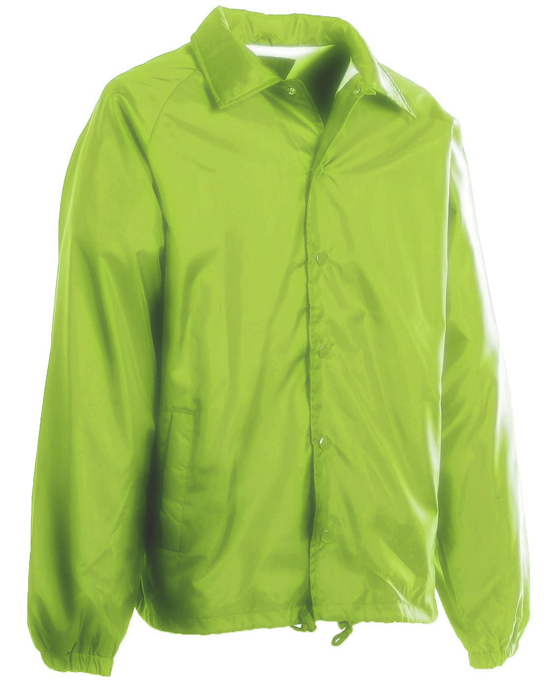 Plain Windbreakers - Safety Green