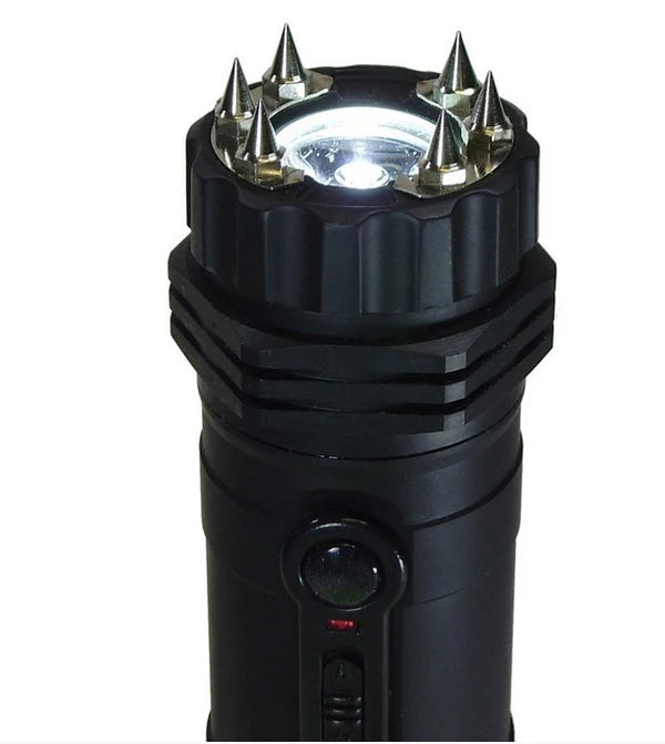 Pistola aturdidora / linterna ZAP Light Extreme – 1 millón de voltios con electrodos de punta
