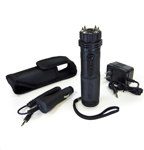 Pistola aturdidora / linterna ZAP Light Extreme – 1 millón de voltios con electrodos de punta