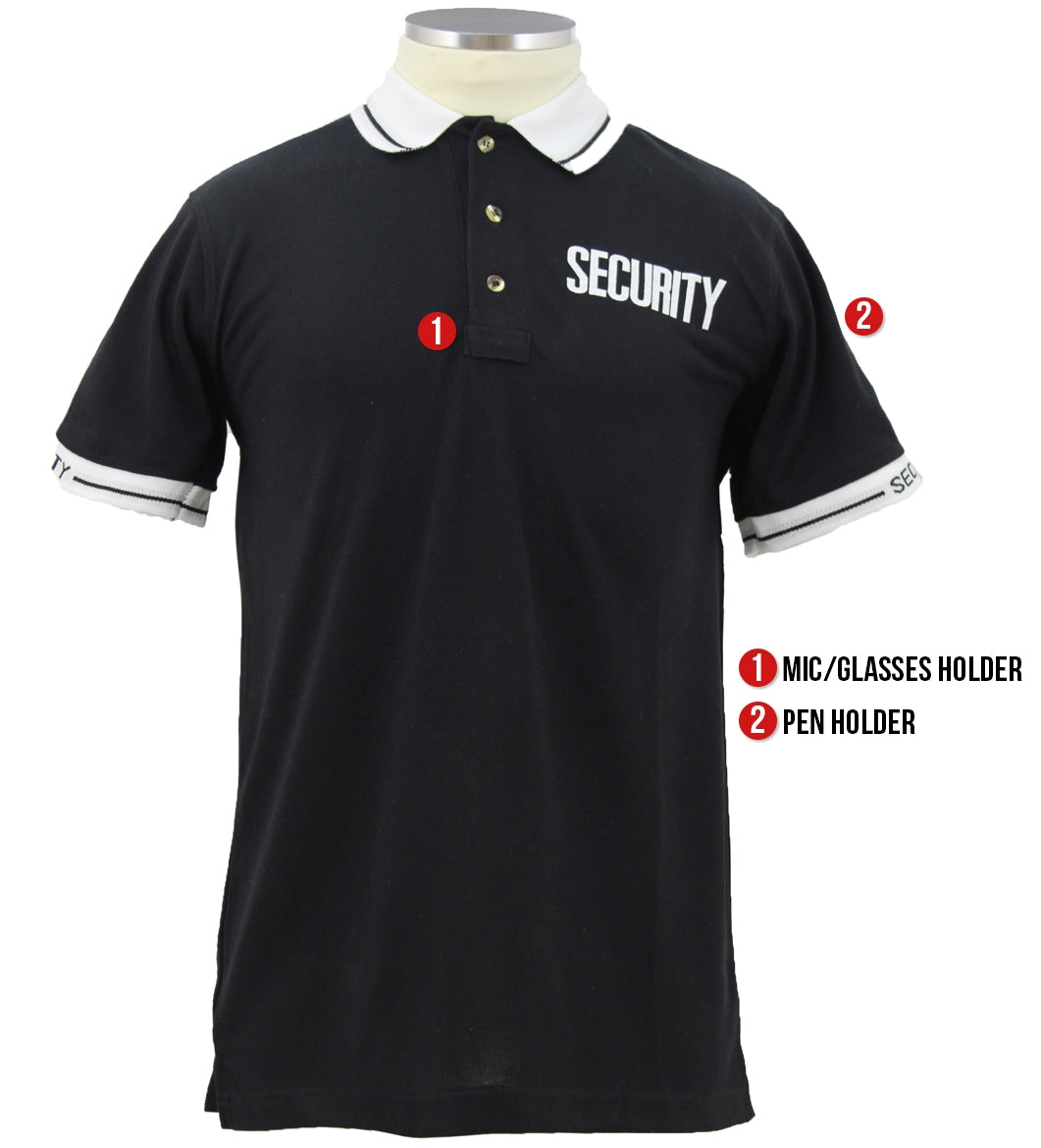 Polycotton Security Polo Shirts for Professionals