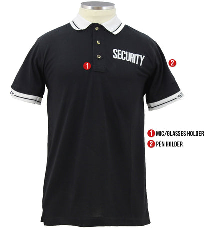 Polycotton Security Polo Shirts for Professionals