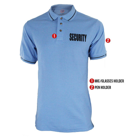 Polycotton Security Polo Shirts for Professionals