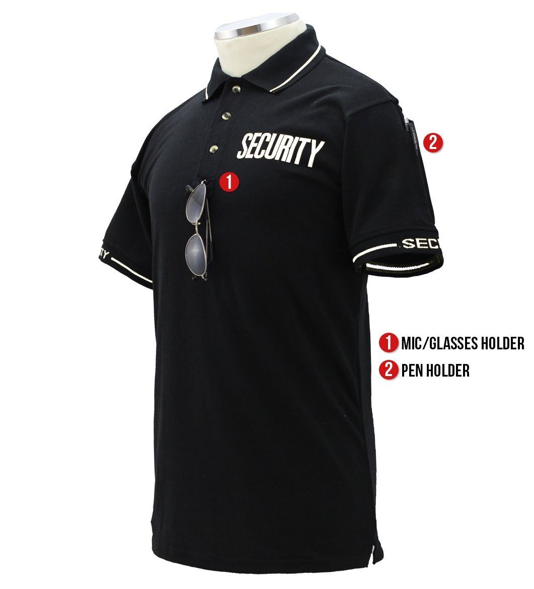 Polycotton Security Polo Shirts for Professionals
