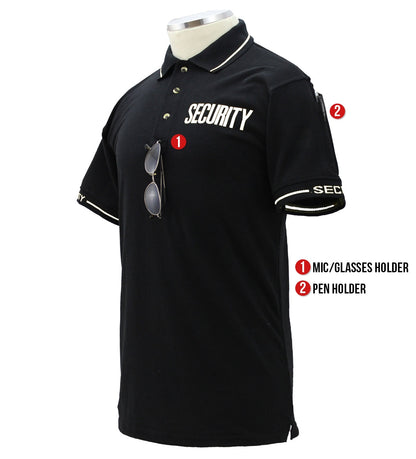 Polycotton Security Polo Shirts for Professionals
