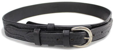 Stars Uniform 1.5" Basketweave Genuine Leather River Duty Belt - Detail View 7