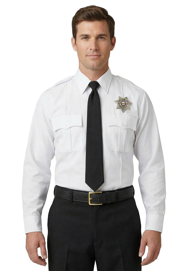 Stars Uniform 100% Polyester Long Sleeve Uniform Shirt - Primary View