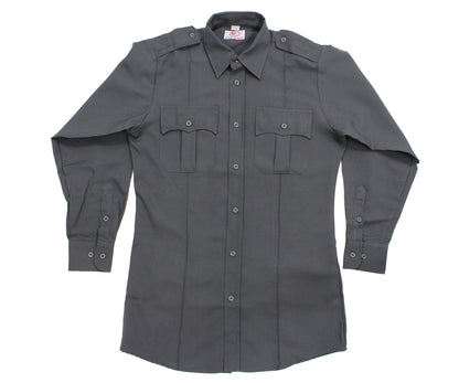 Stars Uniform 100% Polyester Long Sleeve Uniform Shirt - Detail View 10