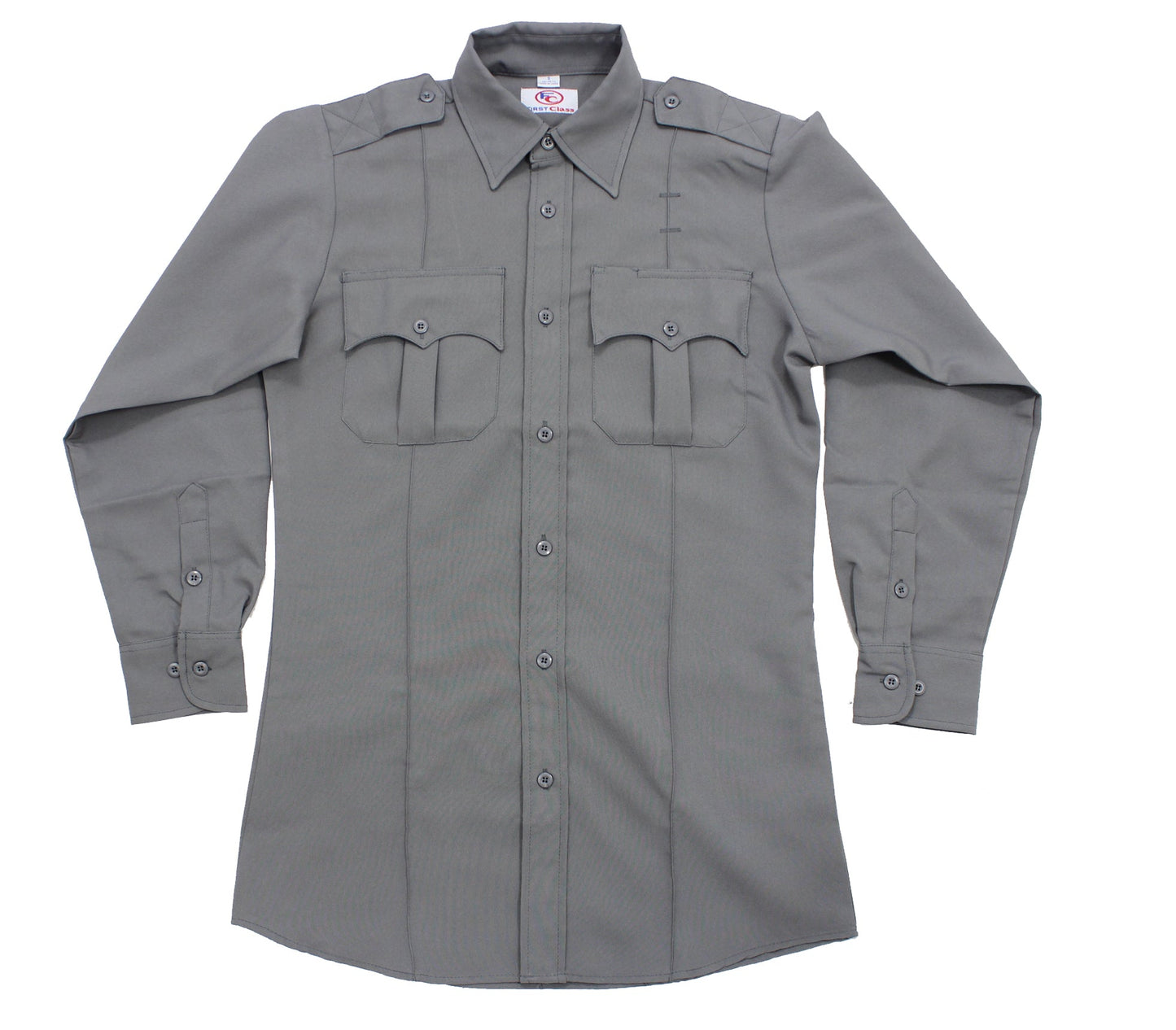 Stars Uniform 100% Polyester Long Sleeve Uniform Shirt - Detail View 13