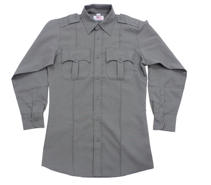 Stars Uniform 100% Polyester Long Sleeve Uniform Shirt - Detail View 13