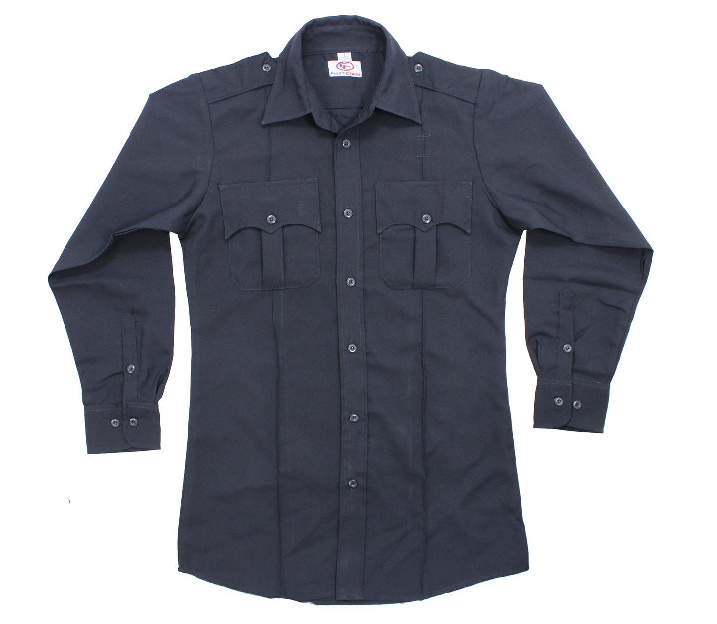 Stars Uniform 100% Polyester Long Sleeve Uniform Shirt - Detail View 14