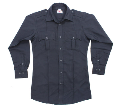 Stars Uniform 100% Polyester Long Sleeve Uniform Shirt - Detail View 14