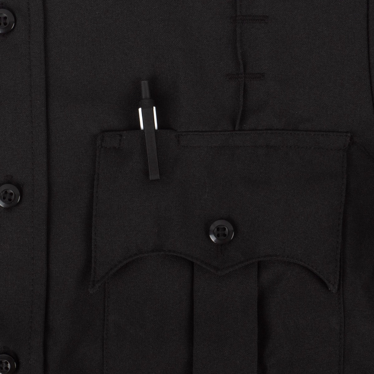Stars Uniform 100% Polyester Long Sleeve Uniform Shirt - Detail View 2