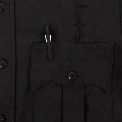 Stars Uniform 100% Polyester Long Sleeve Uniform Shirt - Detail View 5