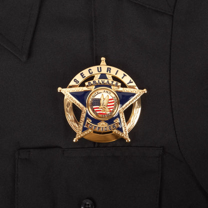 Stars Uniform 100% Polyester Long Sleeve Uniform Shirt - Detail View 6