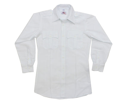 Stars Uniform 100% Polyester Long Sleeve Zippered Uniform Shirts - Detail View 57