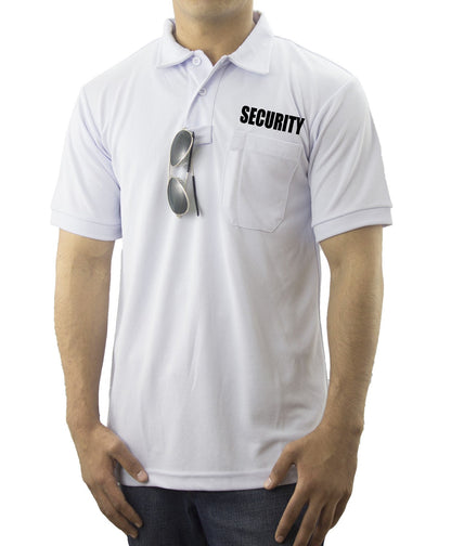 Stars Uniform 100% Polyester Pro-Dry Security Polo Shirts - Detail View 42
