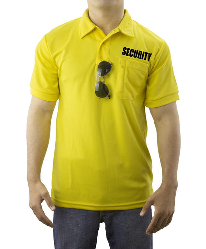 Stars Uniform 100% Polyester Pro-Dry Security Polo Shirts - Detail View 52